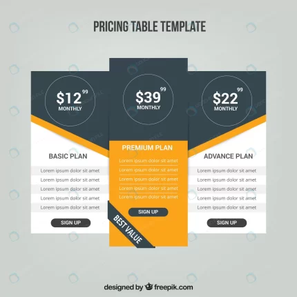 pricing tables with different rates crcbed87937 size1.87mb - title:graphic home - اورچین فایل - format: - sku: - keywords: p_id:353984