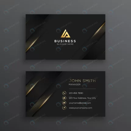 professional black gold business card template.jp crc67802097 size6.29mb - title:graphic home - اورچین فایل - format: - sku: - keywords: p_id:353984