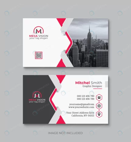professional business card design template rnd910 frp29049878 - title:graphic home - اورچین فایل - format: - sku: - keywords: p_id:353984