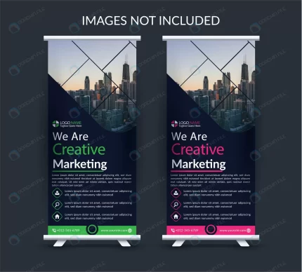 professional roll up business standee banner temp crcf3d74b4c size1.70mb - title:graphic home - اورچین فایل - format: - sku: - keywords: p_id:353984