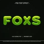psd text effec foxs - title:Home - اورچین فایل - format: - sku: - keywords:وکتور,موکاپ,افکت متنی,پروژه افترافکت p_id:63922