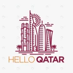qatar city tower logo design inspiration rnd713 frp3912747 - title:Home - اورچین فایل - format: - sku: - keywords:وکتور,موکاپ,افکت متنی,پروژه افترافکت p_id:63922