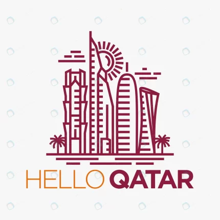 qatar city tower logo design inspiration rnd713 frp3912747 - title:graphic home - اورچین فایل - format: - sku: - keywords: p_id:353984