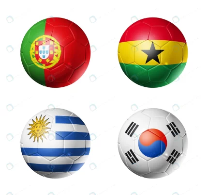 qatar football 2022 group h flags soccer balls 3d rnd760 frp31565401 - title:graphic home - اورچین فایل - format: - sku: - keywords: p_id:353984