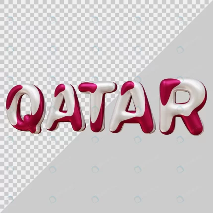 qatar text effect design with 3d modern style rnd922 frp30825095 - title:graphic home - اورچین فایل - format: - sku: - keywords: p_id:353984