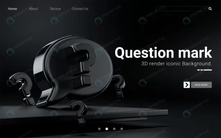 question mark icon business web template cover ma crcfdbcb22f size113.75mb 1 - title:graphic home - اورچین فایل - format: - sku: - keywords: p_id:353984