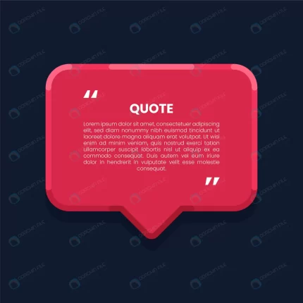quotes testimonial red speech bubble template crc8e848c66 size0.68mb - title:graphic home - اورچین فایل - format: - sku: - keywords: p_id:353984