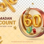 ramadan eid sale template design with 60 percent crc6d7d4a3a size41.00mb - title:Home - اورچین فایل - format: - sku: - keywords:وکتور,موکاپ,افکت متنی,پروژه افترافکت p_id:63922