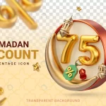 ramadan eid sale template design with 75 percent crc1fb0d901 size40.89mb - title:Home - اورچین فایل - format: - sku: - keywords:وکتور,موکاپ,افکت متنی,پروژه افترافکت p_id:63922