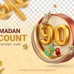 - ramadan eid sale template design with 90 percent crc80f4688a size41.08mb - Home