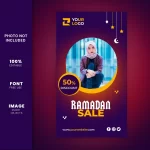 - ramadan fashion sale social media promotion story page template - Home