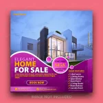 real estate advertising modern house sale social m rnd121 frp28922141 - title:Home - اورچین فایل - format: - sku: - keywords:وکتور,موکاپ,افکت متنی,پروژه افترافکت p_id:63922