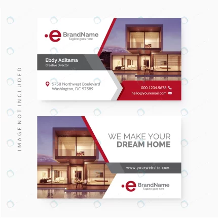 real estate business card template crc55f9e44e size1.08mb - title:graphic home - اورچین فایل - format: - sku: - keywords: p_id:353984