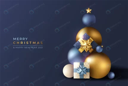 realistic 3d christmas background with blue golde crcfb6f8851 size8.73mb - title:graphic home - اورچین فایل - format: - sku: - keywords: p_id:353984
