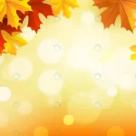 realistic autumn background with leaves rnd227 frp15855860 - title:Home - اورچین فایل - format: - sku: - keywords:وکتور,موکاپ,افکت متنی,پروژه افترافکت p_id:63922