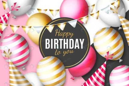 realistic birthday background with balloons party rnd910 frp8985499 - title:graphic home - اورچین فایل - format: - sku: - keywords: p_id:353984