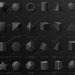 realistic black basic geometric shapes top front crc469db0ce size4.91mb - title:Home - اورچین فایل - format: - sku: - keywords:وکتور,موکاپ,افکت متنی,پروژه افترافکت p_id:63922