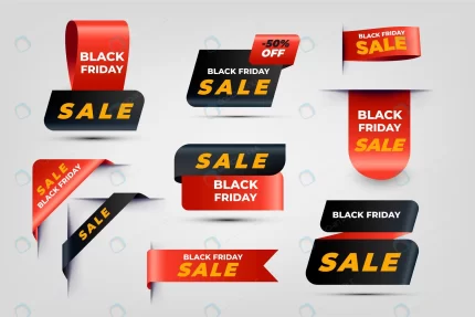 realistic black friday sale labels collection crc6ab289c1 size1.28mb - title:graphic home - اورچین فایل - format: - sku: - keywords: p_id:353984