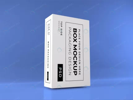 realistic box packaging mockup rnd879 frp9063454 - title:graphic home - اورچین فایل - format: - sku: - keywords: p_id:353984