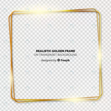 realistic golden frame transparent background crcf6fed31f size12.83mb - title:graphic home - اورچین فایل - format: - sku: - keywords: p_id:353984