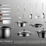 realistic kitchen utensil collection crcbb63d5b9 size5.59mb - title:Home - اورچین فایل - format: - sku: - keywords:وکتور,موکاپ,افکت متنی,پروژه افترافکت p_id:63922