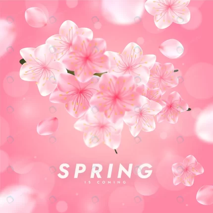 realistic spring illustration with cherry blossom crc6a1e0a02 size12.40mb - title:graphic home - اورچین فایل - format: - sku: - keywords: p_id:353984