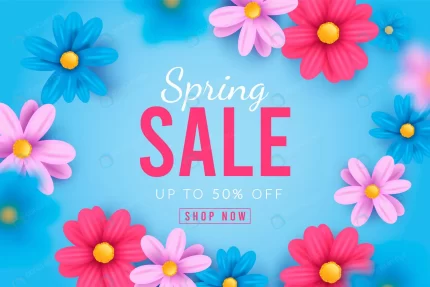 realistic spring sale illustration crc555261fa size14.76mb - title:graphic home - اورچین فایل - format: - sku: - keywords: p_id:353984