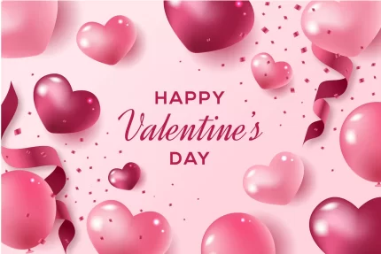 realistic valentine s day background 1 - title:graphic home - اورچین فایل - format: - sku: - keywords: p_id:353984