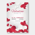 realistic valentine s day party flyer template - title:Home - اورچین فایل - format: - sku: - keywords:وکتور,موکاپ,افکت متنی,پروژه افترافکت p_id:63922