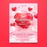 realistic valentines day party poster template crc2d94fab5 size33.3mb - title:Home - اورچین فایل - format: - sku: - keywords:وکتور,موکاپ,افکت متنی,پروژه افترافکت p_id:63922