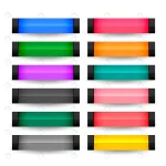 rectangle buttons set many colors crc9589e7d0 size0.89mb 1 - title:Home - اورچین فایل - format: - sku: - keywords:وکتور,موکاپ,افکت متنی,پروژه افترافکت p_id:63922