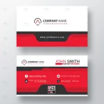 - red abstract company card template crc9e3a22f9 size0.78mb - Home