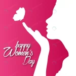 red background with silhouette woman s day crc32244b6a size536.53kb - title:Home - اورچین فایل - format: - sku: - keywords:وکتور,موکاپ,افکت متنی,پروژه افترافکت p_id:63922