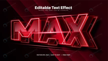 red bold max editable text effect crc31bd8b88 size1.60mb - title:graphic home - اورچین فایل - format: - sku: - keywords: p_id:353984
