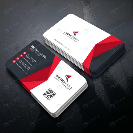 red shape visit card crc03f82fa4 size1.69mb - title:graphic home - اورچین فایل - format: - sku: - keywords: p_id:353984