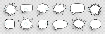 retro empty comic speech bubbles set with black h crc566aac7b size4.53mb - title:graphic home - اورچین فایل - format: - sku: - keywords: p_id:353984