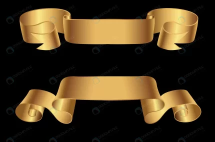 retro gold ribbon banners crcd728688d size1.07mb - title:graphic home - اورچین فایل - format: - sku: - keywords: p_id:353984