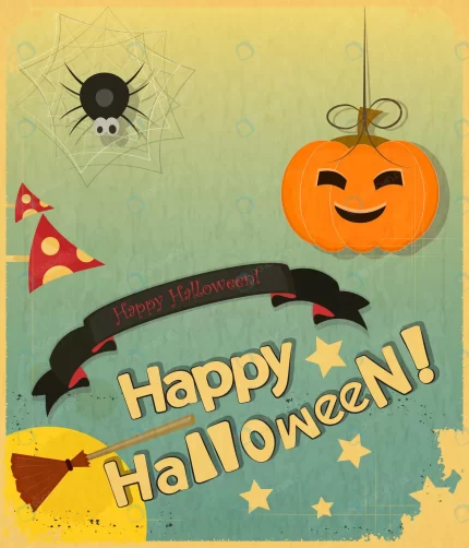retro halloween card vintage style hand lettering crc3f65690d size6.48mb - title:graphic home - اورچین فایل - format: - sku: - keywords: p_id:353984