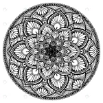 - round flower mandala tattoo henna coloring book d crc3787bf88 size8.1mb - Home