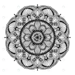 - round flower mandala tattoo henna vintage decorat crc7570ae90 size6.64mb - Home