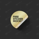 - rounded stickers mockup template premium psd crc85e80d5c size15.11mb - Home