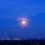 scenery full moon rising blue hour crceebbb2e2 size10.79mb 7952x5304 - title:Home - اورچین فایل - format: - sku: - keywords:وکتور,موکاپ,افکت متنی,پروژه افترافکت p_id:63922