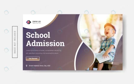school admission social media post template design rnd199 frp31761794 1 - title:graphic home - اورچین فایل - format: - sku: - keywords: p_id:353984