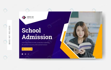 school admission social media post template design rnd793 frp31761820 1 - title:graphic home - اورچین فایل - format: - sku: - keywords: p_id:353984