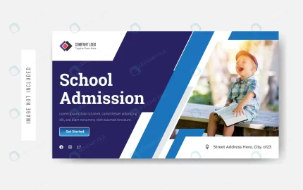 school admission social media post template design rnd856 frp31761828 1 - title:graphic home - اورچین فایل - format: - sku: - keywords: p_id:353984