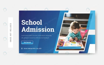 school admission youtube thumbnail template design rnd603 frp31761854 1 - title:graphic home - اورچین فایل - format: - sku: - keywords: p_id:353984