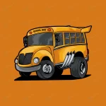 school bus racing illustration rnd604 frp7117286 - title:Home - اورچین فایل - format: - sku: - keywords:وکتور,موکاپ,افکت متنی,پروژه افترافکت p_id:63922