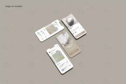 screen mobile mockup presenting your ui design cli rnd288 frp30755520 - title:graphic home - اورچین فایل - format: - sku: - keywords: p_id:353984