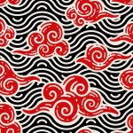 - seamless pattern red clouds with sea ornament dood rnd770 frp13309641 1 - Home