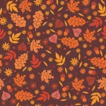 seamless pattern with autumn leaves flowers rnd962 frp10693175 - title:Home - اورچین فایل - format: - sku: - keywords:وکتور,موکاپ,افکت متنی,پروژه افترافکت p_id:63922